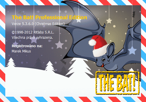 The Bat! 5.3.6 Vánoční edice